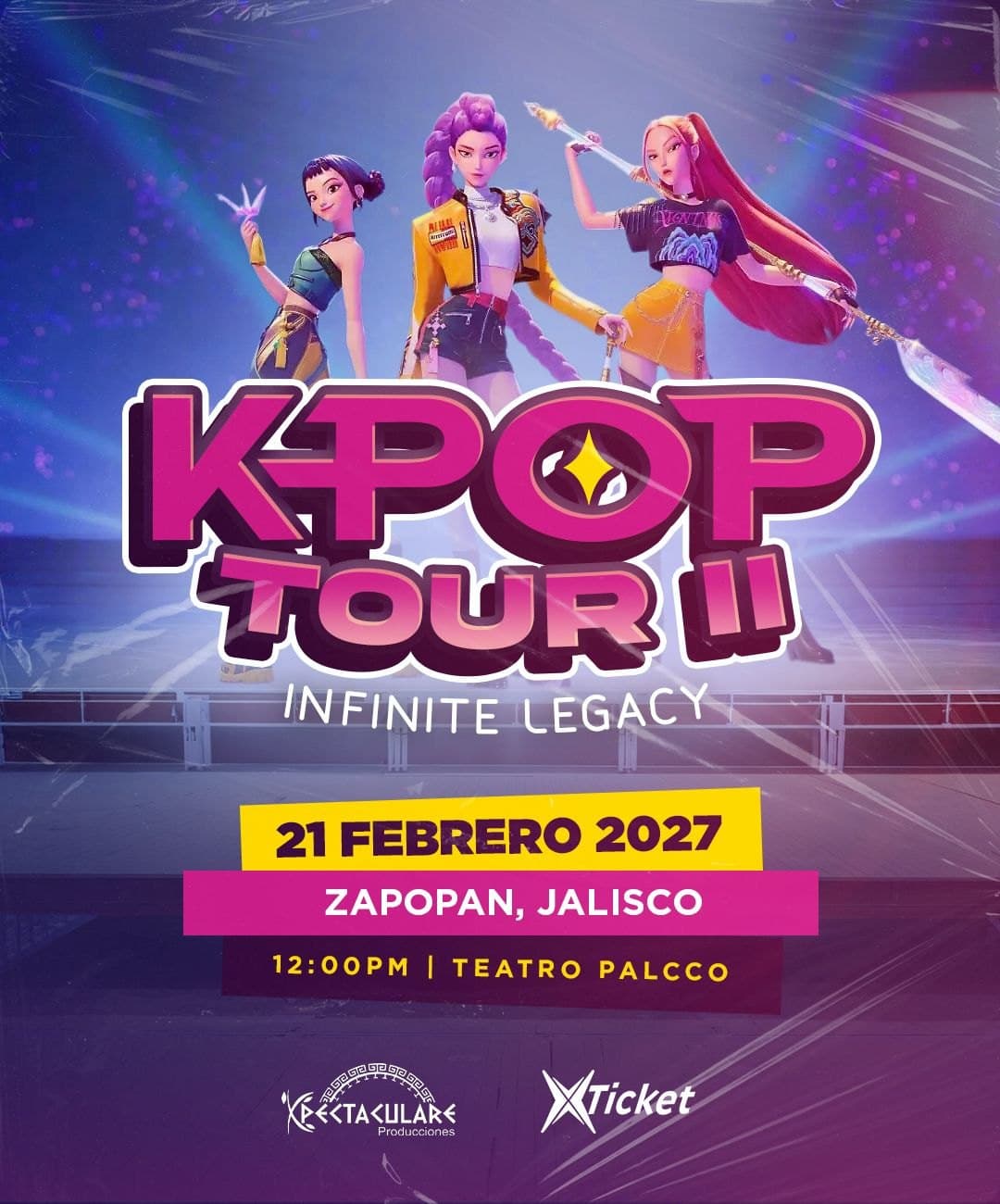 K-Pop Tour II: Infinite Legacy - Zapopan