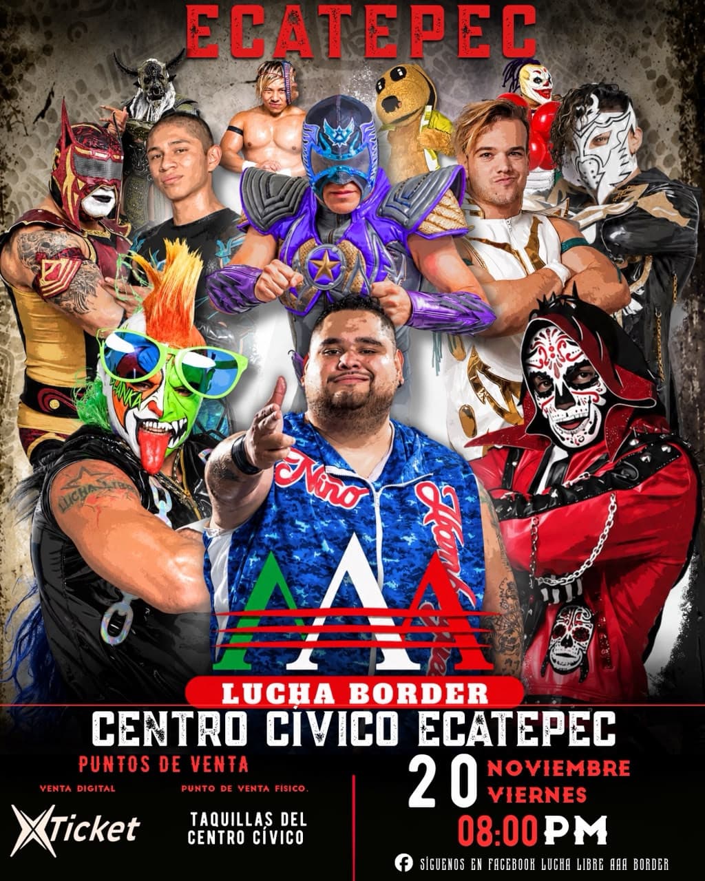 AAA Lucha Border - Ecatepec