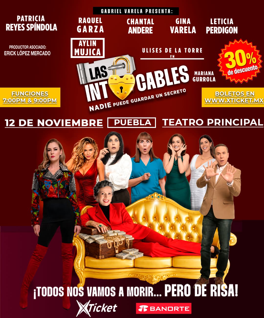 Las Intocables - Puebla 7:00 PM