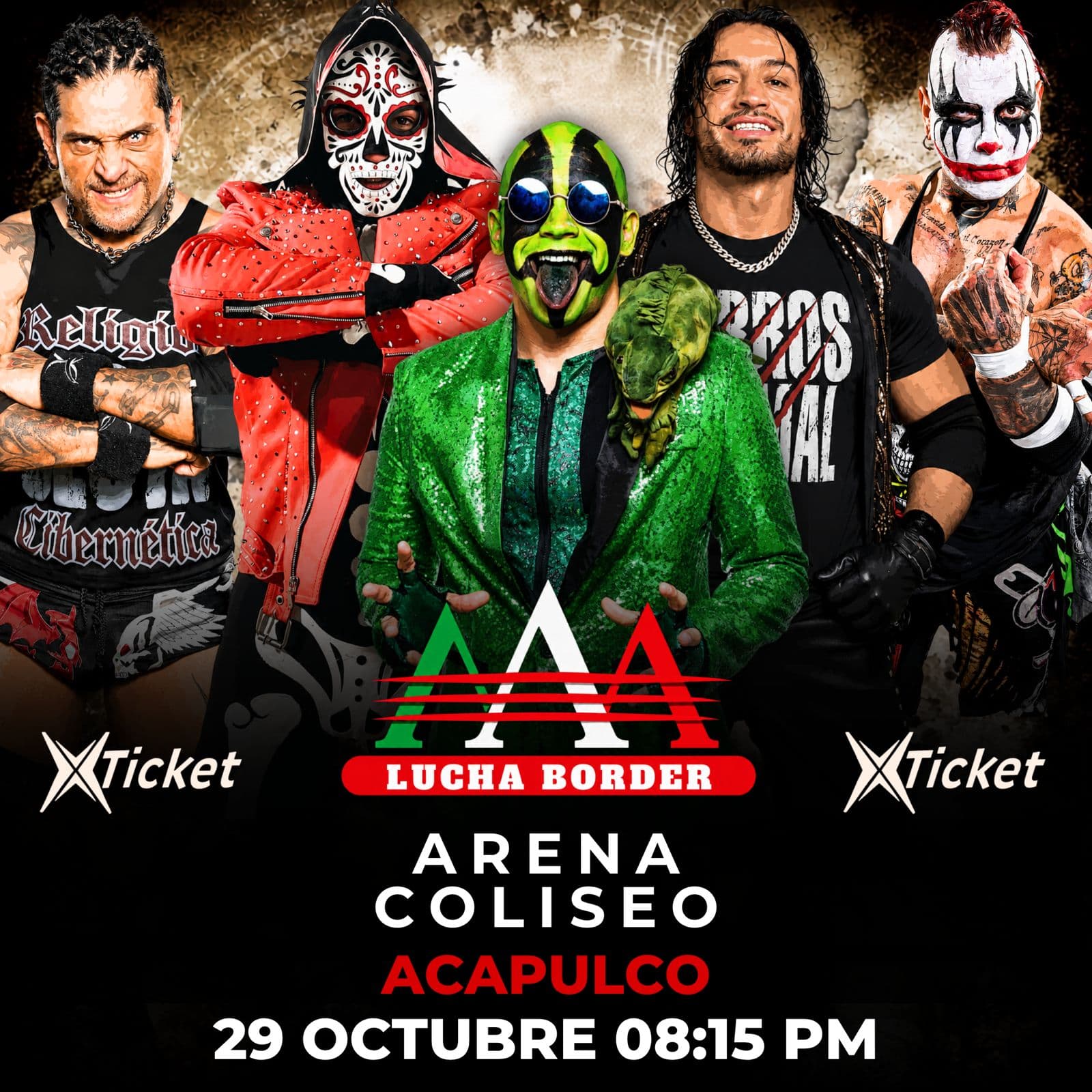 AAA Lucha Border - Acapulco