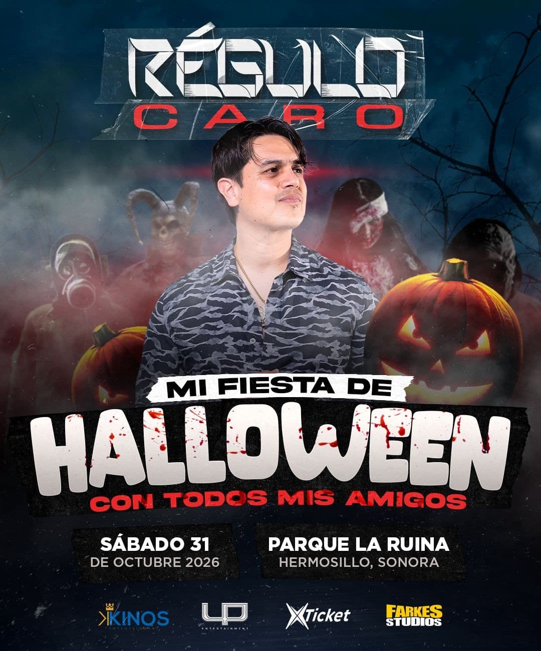 Régulo Caro: Mi Fiesta de Halloween con Todos Mis Amigos